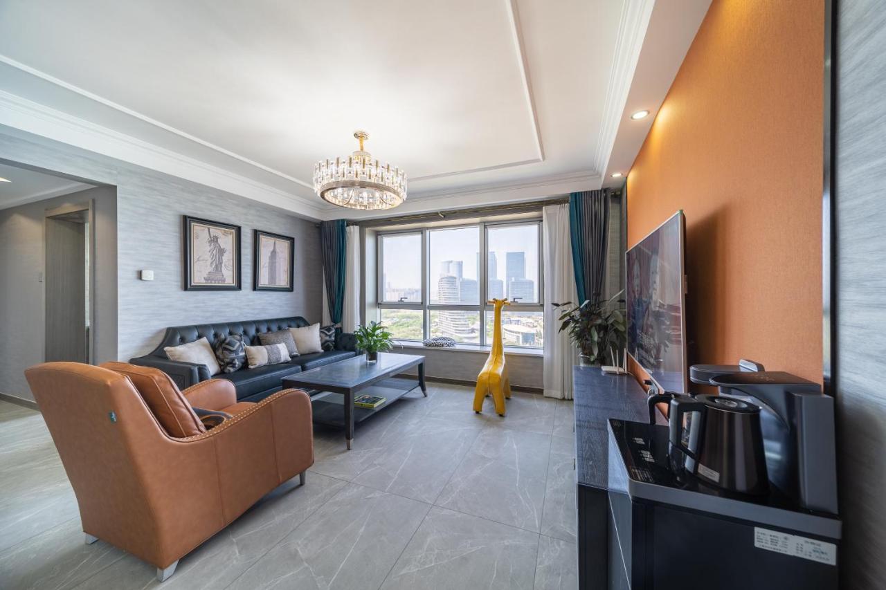 Cloud & Sea Boutique Apartment Rizhao Bagian luar foto